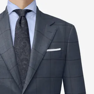 Navy check cloth from Marlane, code 57511