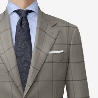 Beige check cloth from Marlane, code 57512