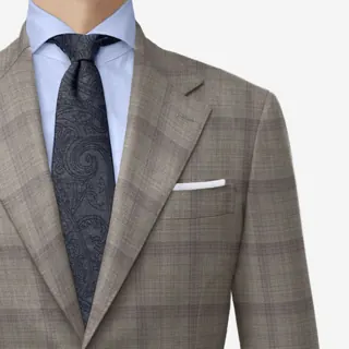 Beige check cloth from Marlane, code 57537