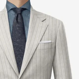 Gray stripe cloth from Angelico, code 57551